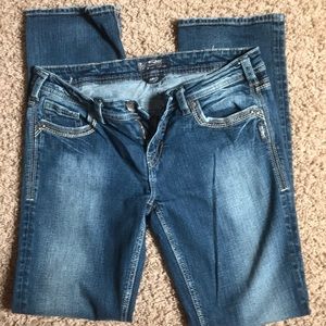 Ladies Silver jeans